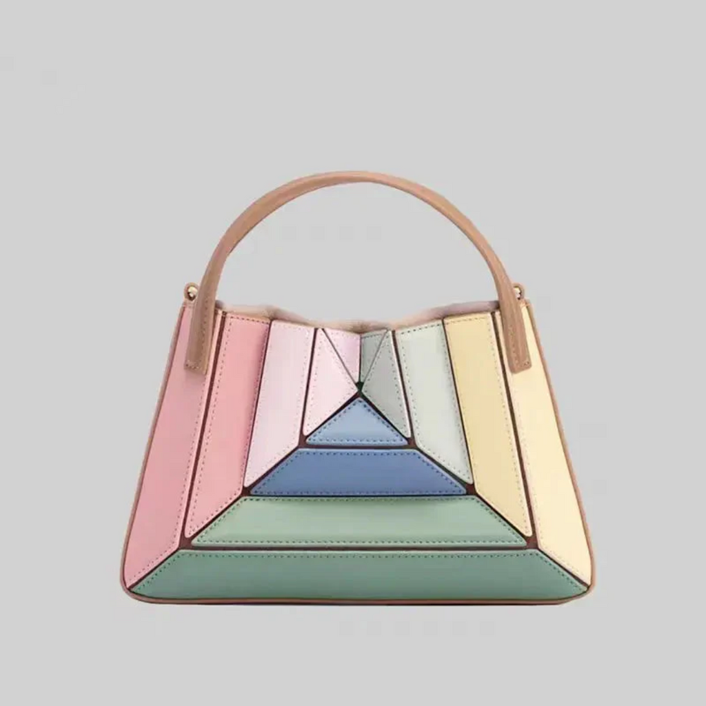 Avtoit | Modern Handbag with Geometric Design - GeoChic