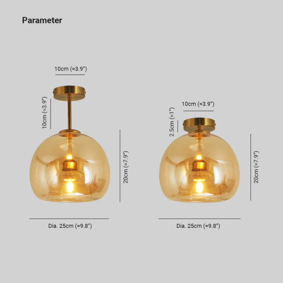 Avtoit | Modern Round LED Ceiling Lamp - Aurelia