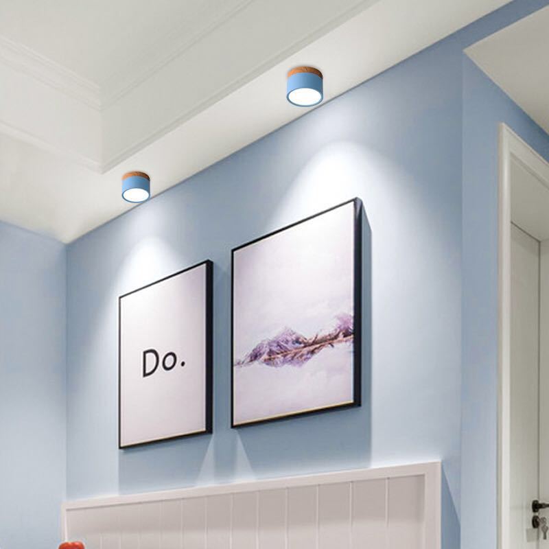 Avtoit | Morandi Style Modern LED Ceiling Lamp - LumiModo