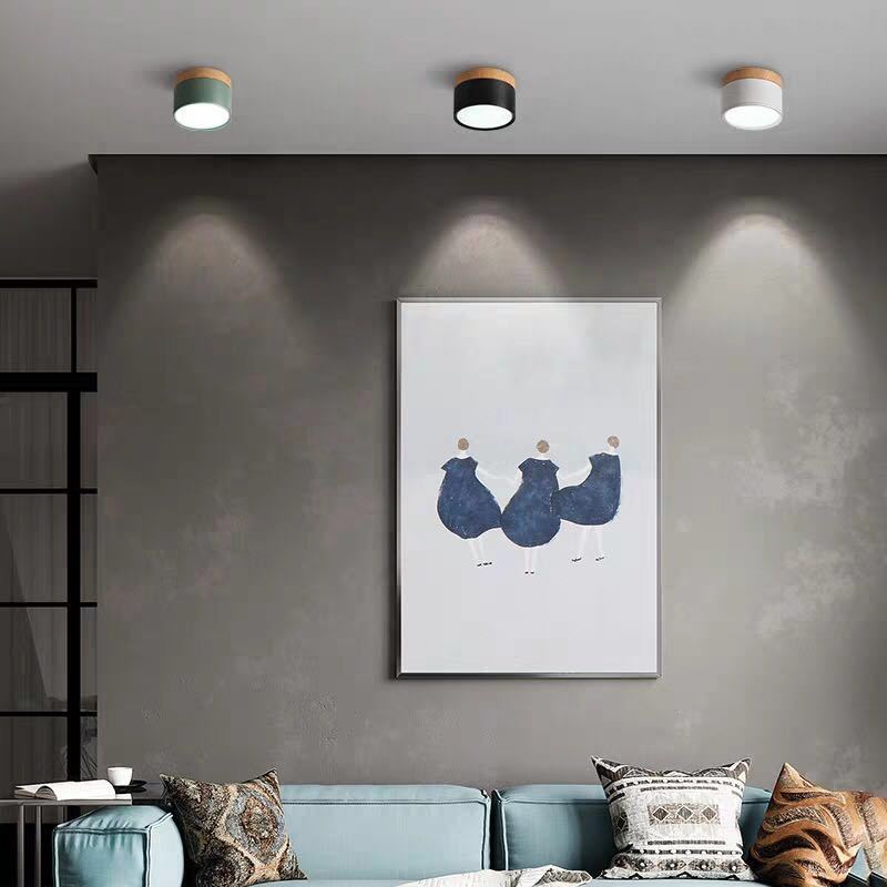 Avtoit | Morandi Style Modern LED Ceiling Lamp - LumiModo