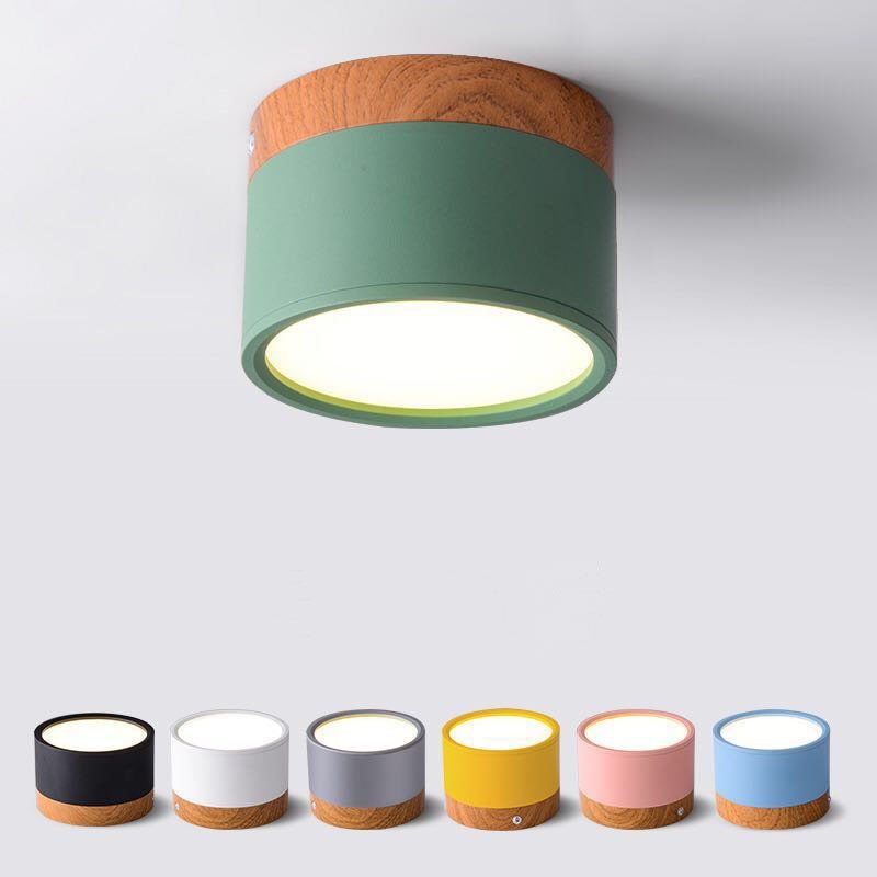Avtoit | Morandi Style Modern LED Ceiling Lamp - LumiModo