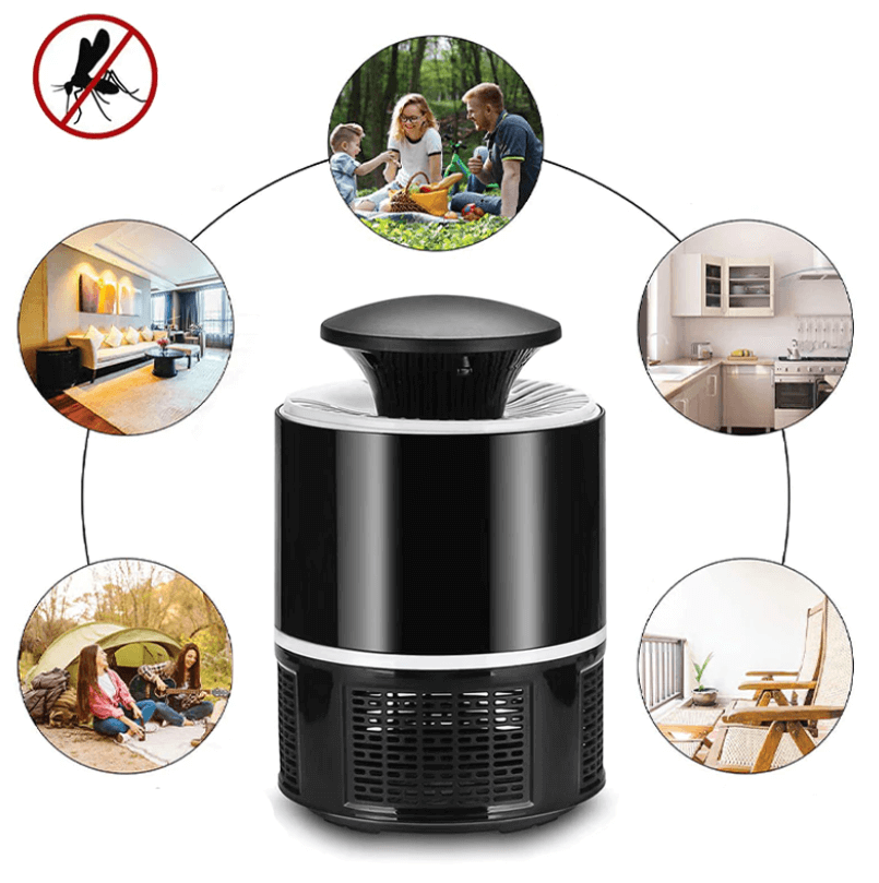 Avtoit | Ultra LED Mosquito Killer Lamp – Silent Insect Trap with UV Light & USB Charging for Indoor Use