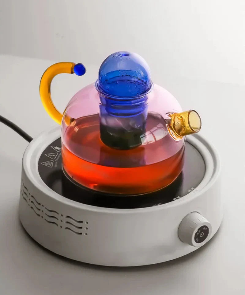 Avtoit | Color Bloom Glass Teapot & Cup Set