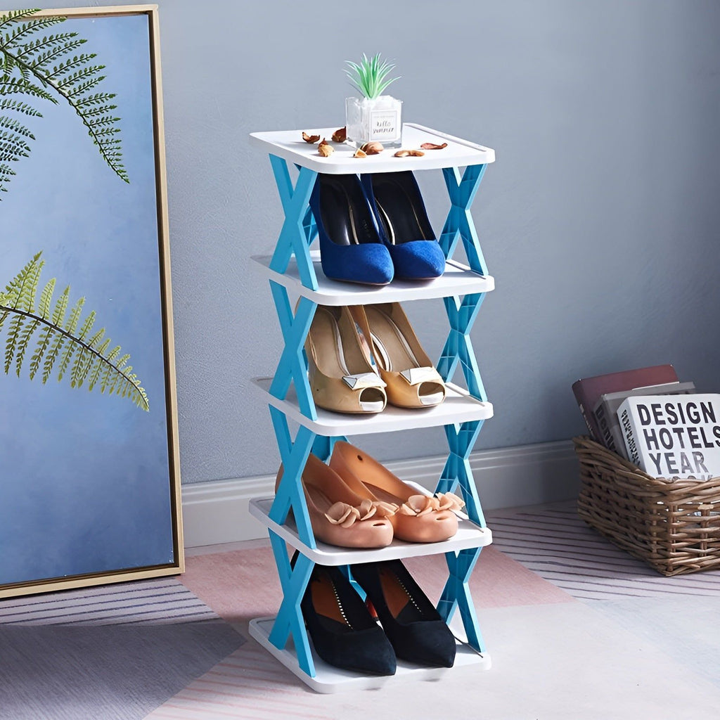 Avtoit | Multifunctional and Foldable Shoe Rack - SpaceSaver