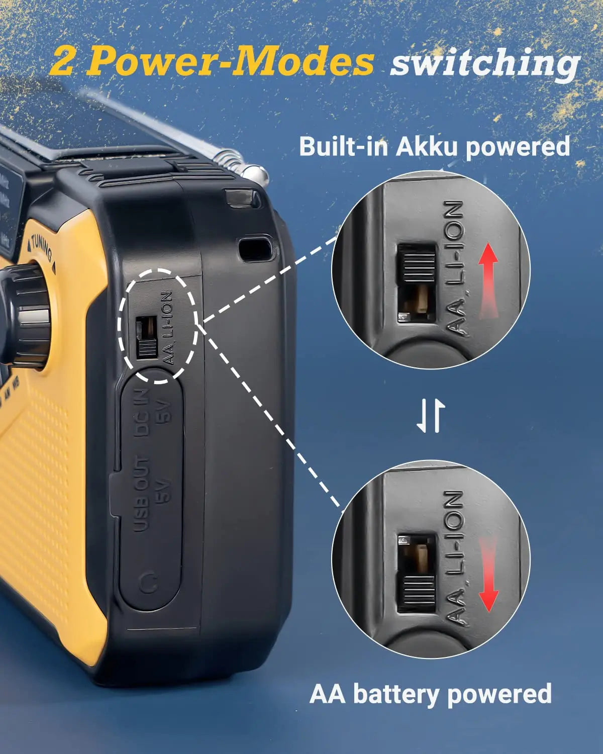 Avtoit | Multifunctional Emergency Radio with Charging Options - SafeSignal