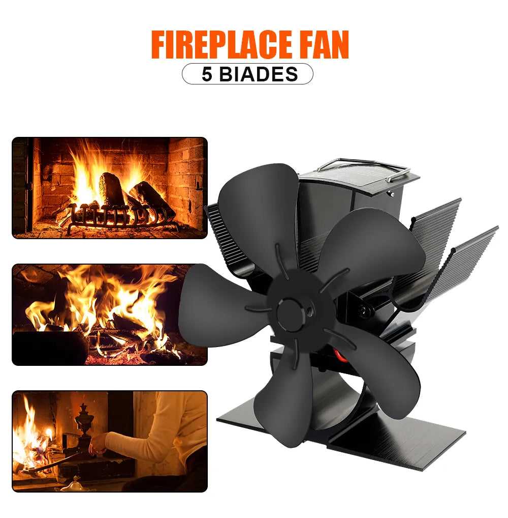 Avtoit | Best Wood Burner Stove Fan for Log Burning Fire Stove