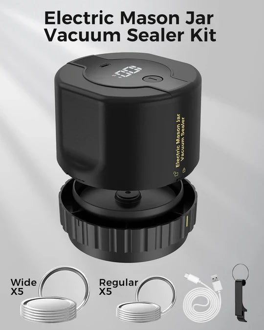 Avtoit | Electric Mason Jar Vacuum Sealer Kit