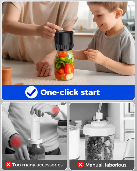 Avtoit | Electric Mason Jar Vacuum Sealer Kit