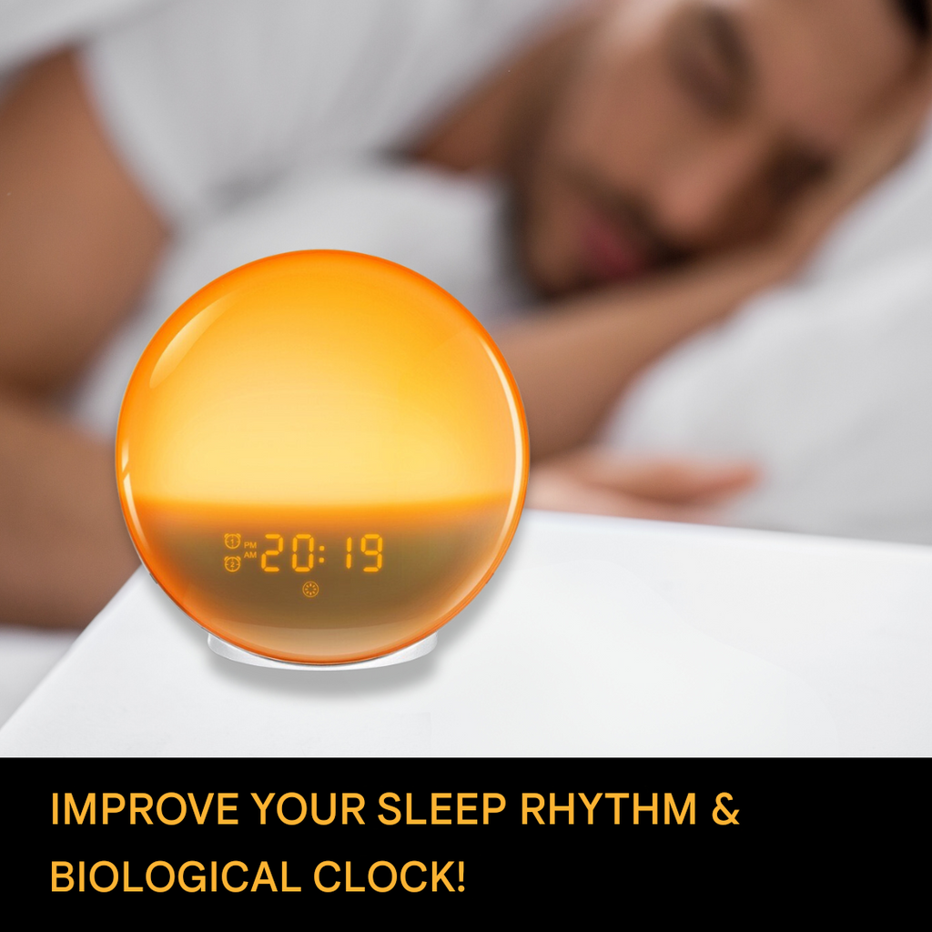 Avtoit | Natural Alarm Clock with Wake-up Light - GlowRise