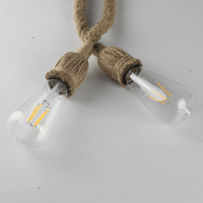 Avtoit | Vintage Hemp Rope Pendant Light