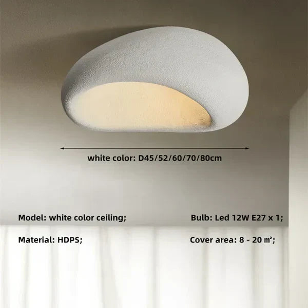 Avtoit | Natural Wabi Sabi Ceiling Lamp - SereneAura