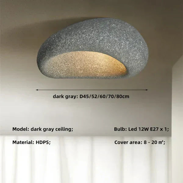 Avtoit | Natural Wabi Sabi Ceiling Lamp - SereneAura