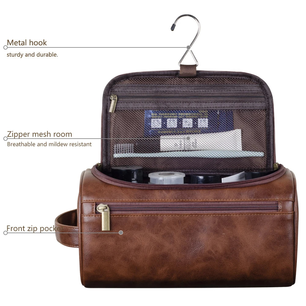 Avtoit | Premium Leather Toiletry Bag for Travelers