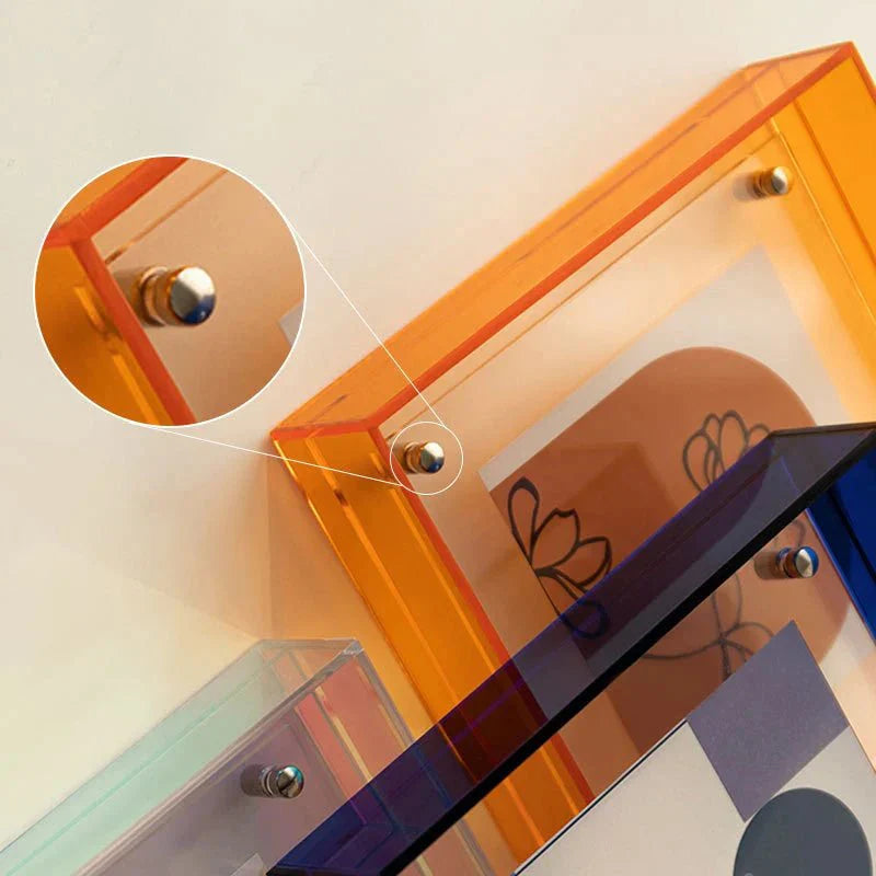 Avtoit | Neon Acrylic Floating Picture Frame
