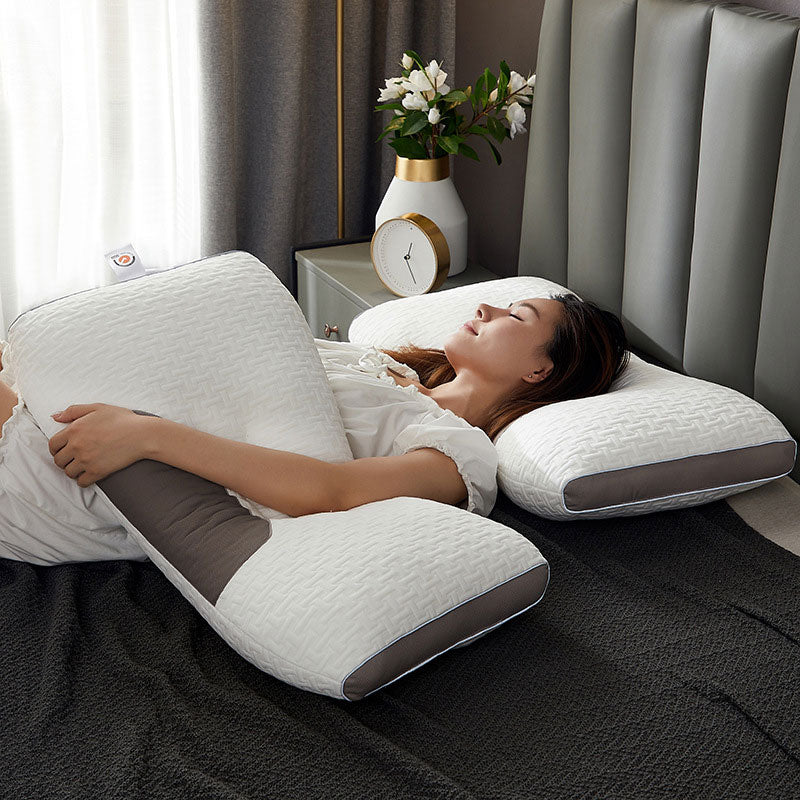 Avtoit | Hybrid Pillow for Back and Side Sleepers - Neck and Shoulder Support Pillow