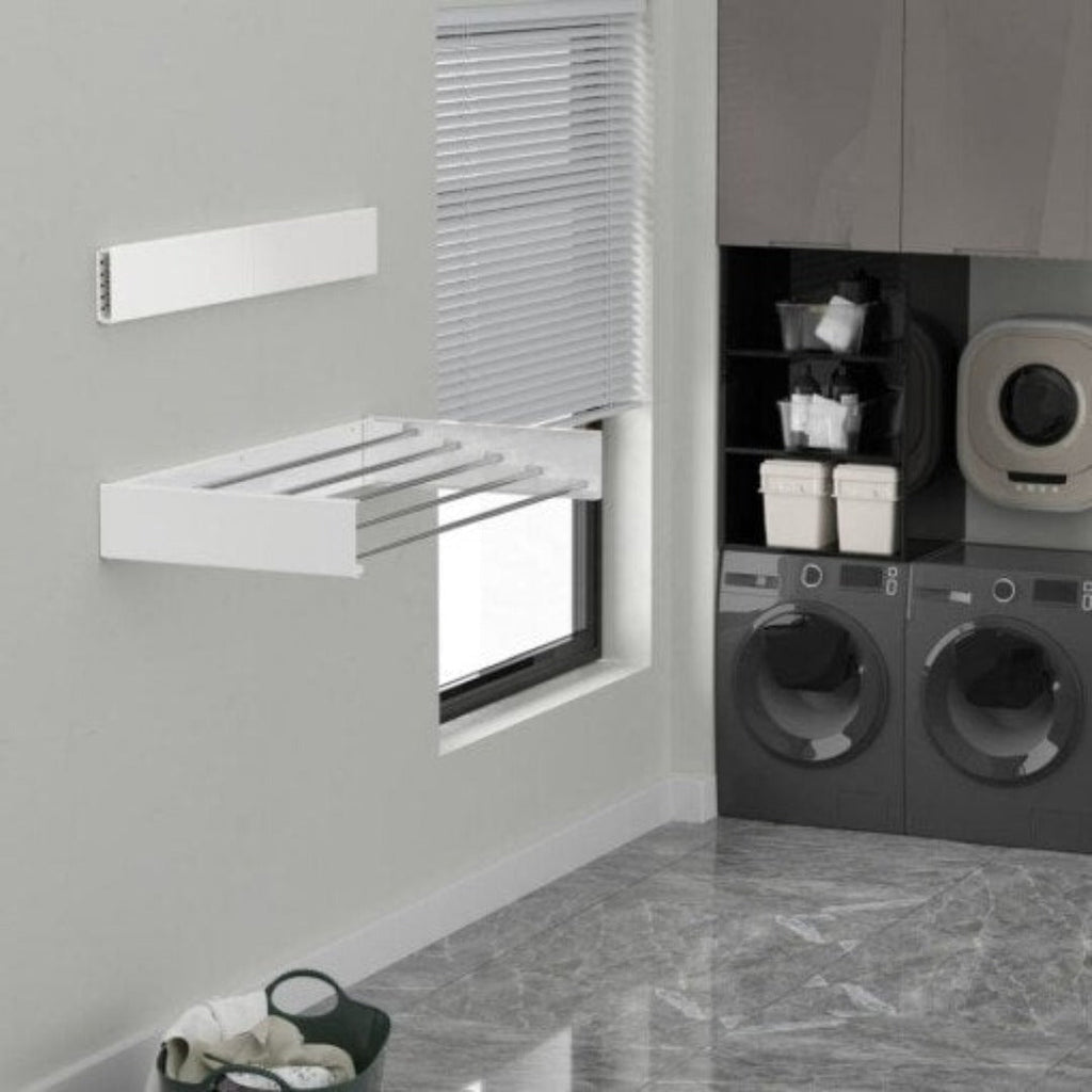 Avtoit | AetherDry™ | Foldable Wall-Mounted Drying Rack | Space-Saving Laundry Solution for Efficient Drying in Small Spaces