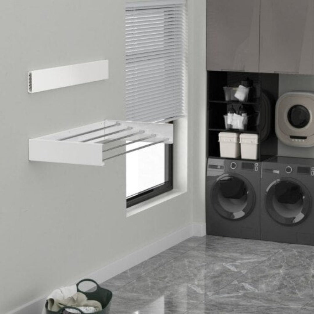Avtoit | AetherDry™ | Foldable Wall-Mounted Drying Rack | Space-Saving Laundry Solution for Efficient Drying in Small Spaces