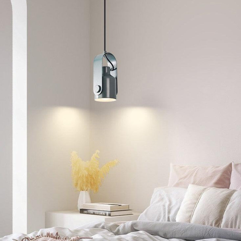 Avtoit | Hanging lamp | Pendant light Black 120 cm Wood & Metal