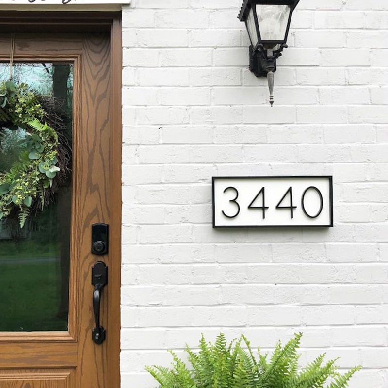 Avtoit | Black house numbers