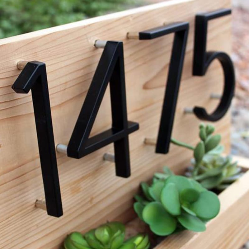 Avtoit | Black House Numbers