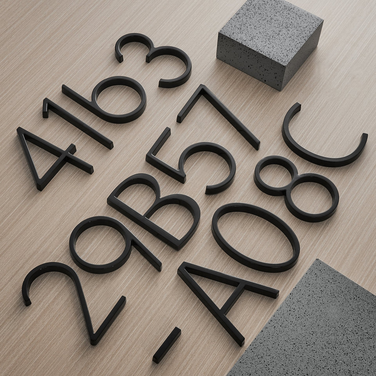 Avtoit | Black House Numbers