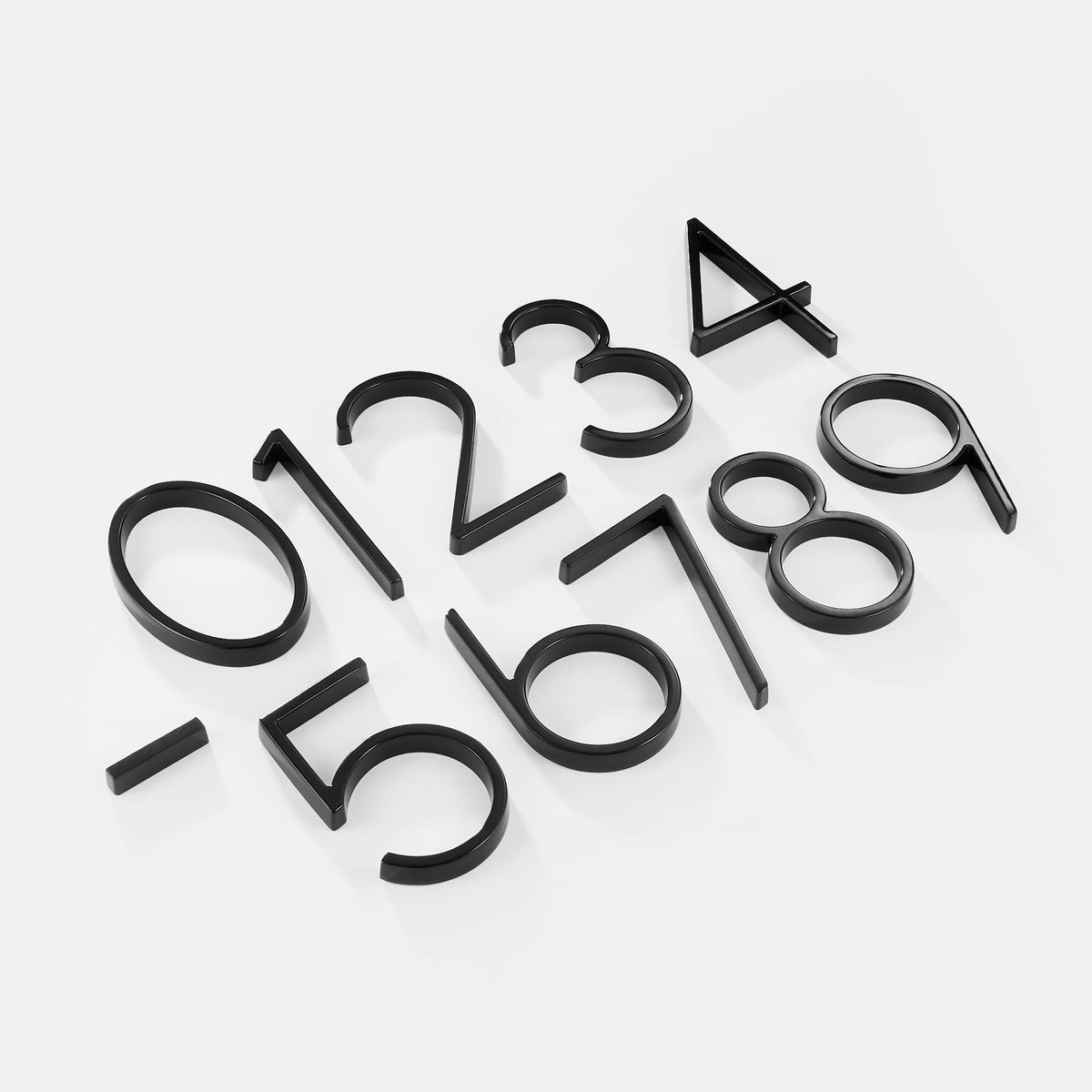 Avtoit | Black House Numbers | Modern and Weatherproof House Decoration