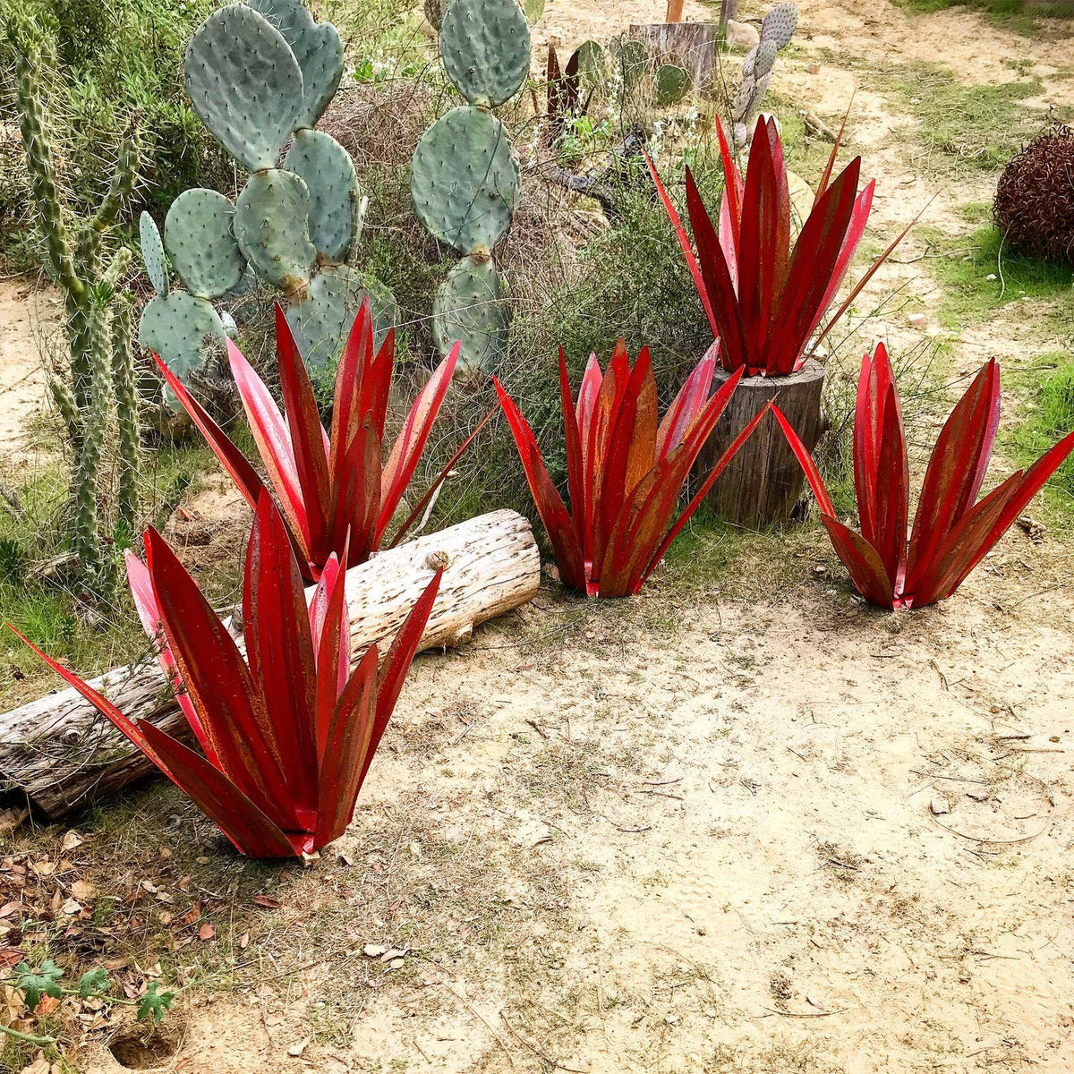 Avtoit | Eternal Agave – Handcrafted Rust-Proof Metal Garden Sculpture for Indoor & Outdoor Decor
