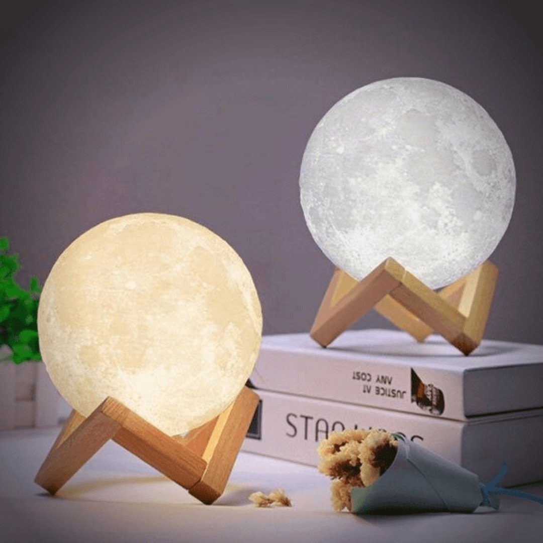 Avtoit | Moon lamp - Lunar - Rechargeable - Touch control