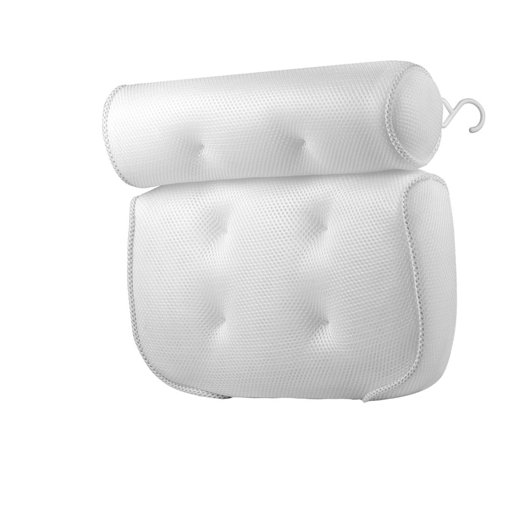 Avtoit | Orthopedic Bathtub Pillow - Breathable Bathtub Headrest Pillow made of 3D Mesh Fabric with Suction Cups