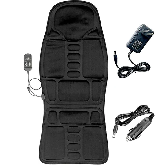 Avtoit | 8 Mode Massage Seat Cushion with Heated Back-Neck Pillow for Car & Home