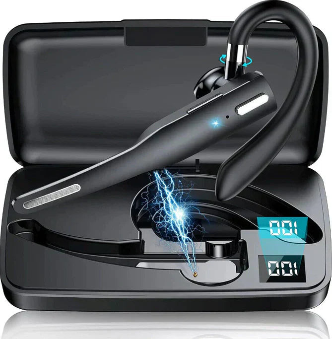 Avtoit | Trucker Dual Mic Wireless Bluetooth 5.1 Noise Cancelling Headset & Earbuds
