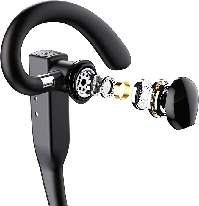 Avtoit | Trucker Dual Mic Wireless Bluetooth 5.1 Noise Cancelling Headset & Earbuds