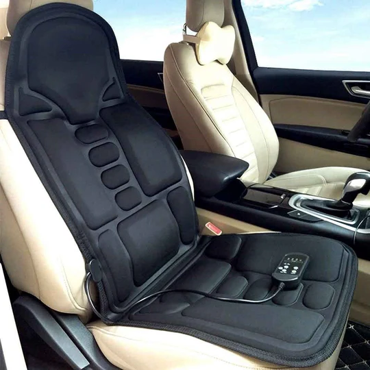Avtoit | 8 Mode Massage Seat Cushion with Heated Back-Neck Pillow for Car & Home