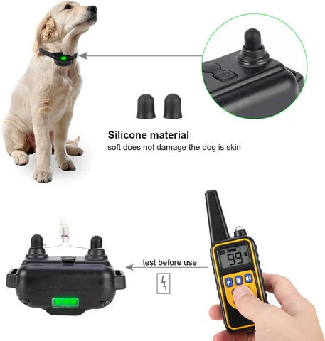 Avtoit | 800M Rechargeable Electric Dog Training Collar | Waterproof, Remote Control & Ideal for Effective Dog Training