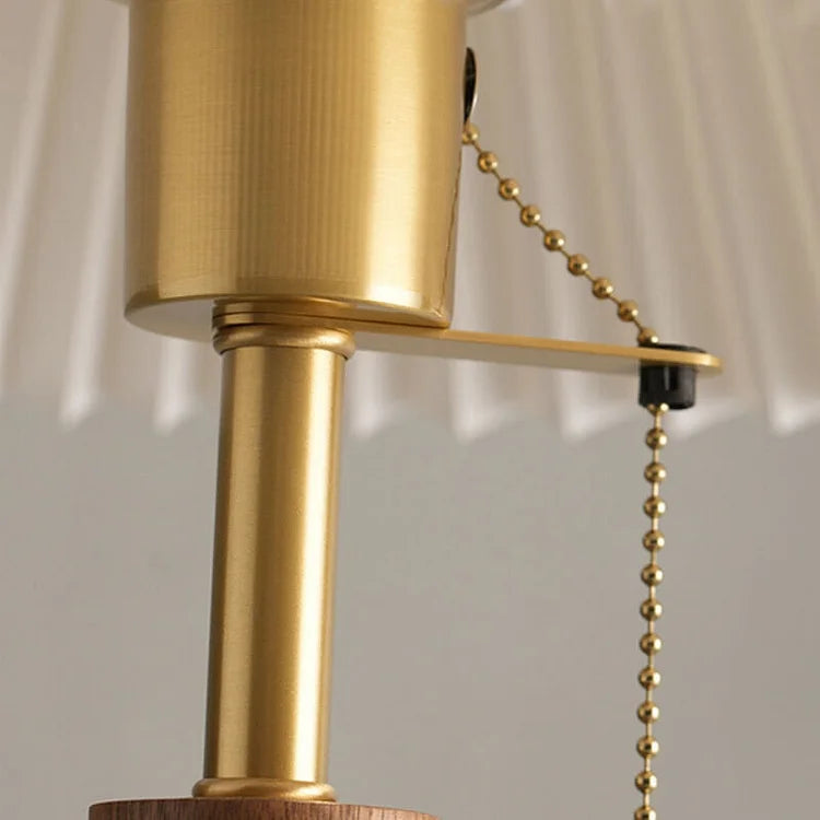 Avtoit | GlowTimber - Classic Wooden Plissé Lamp