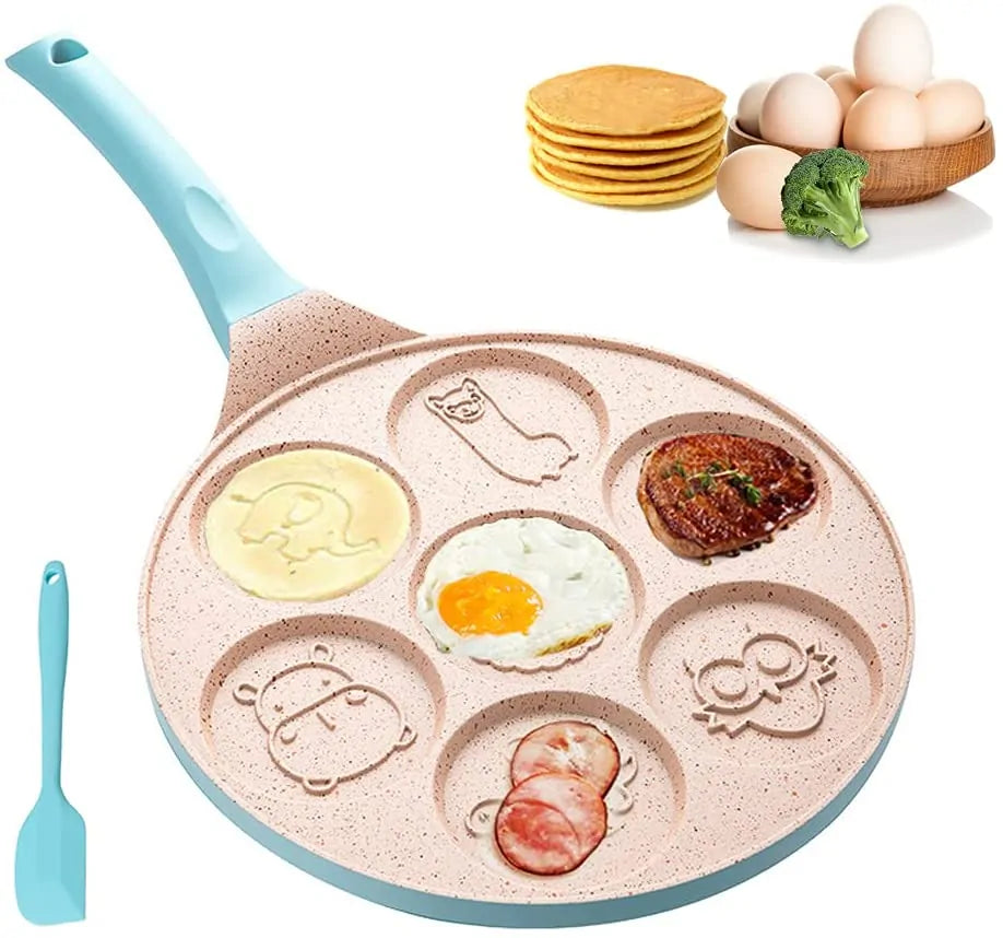 Avtoit | Breakfast frying pan for children – Funny pancake & fried egg shapes