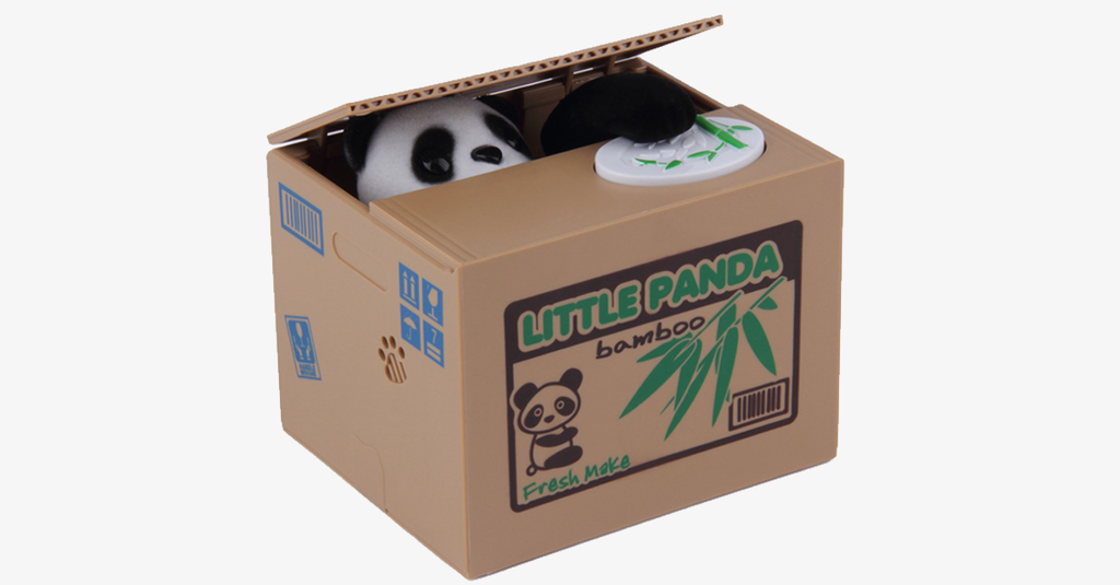 Avtoit | Coin Theft Panda Piggy Bank