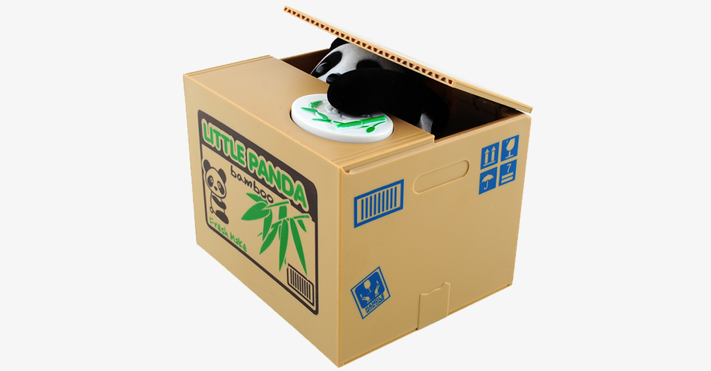 Avtoit | Coin Theft Panda Piggy Bank