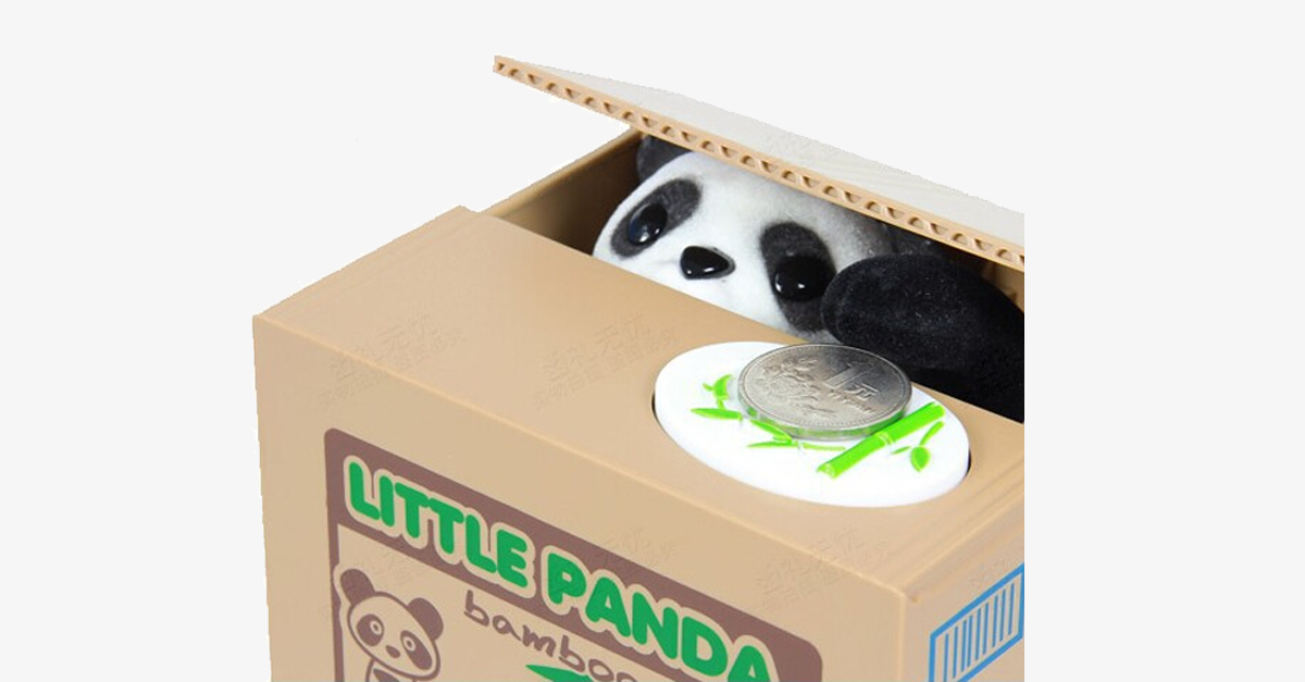 Avtoit | Coin Theft Panda Piggy Bank