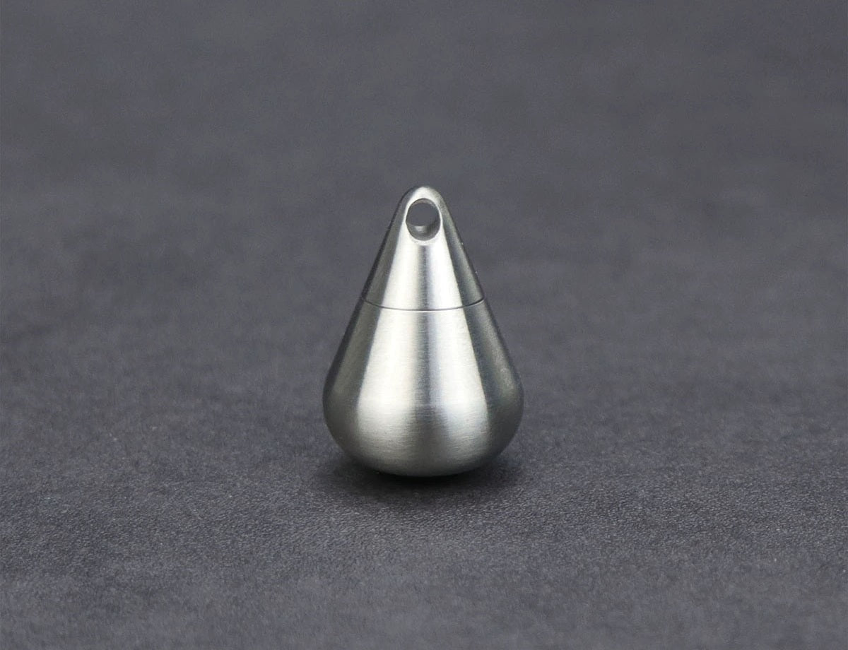 Avtoit | Titanium Droplet Mini Pill Box - Waterproof Travel Case