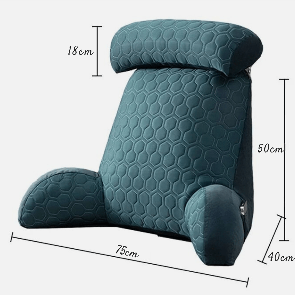 Avtoit | Reading pillow for the bed with armrests