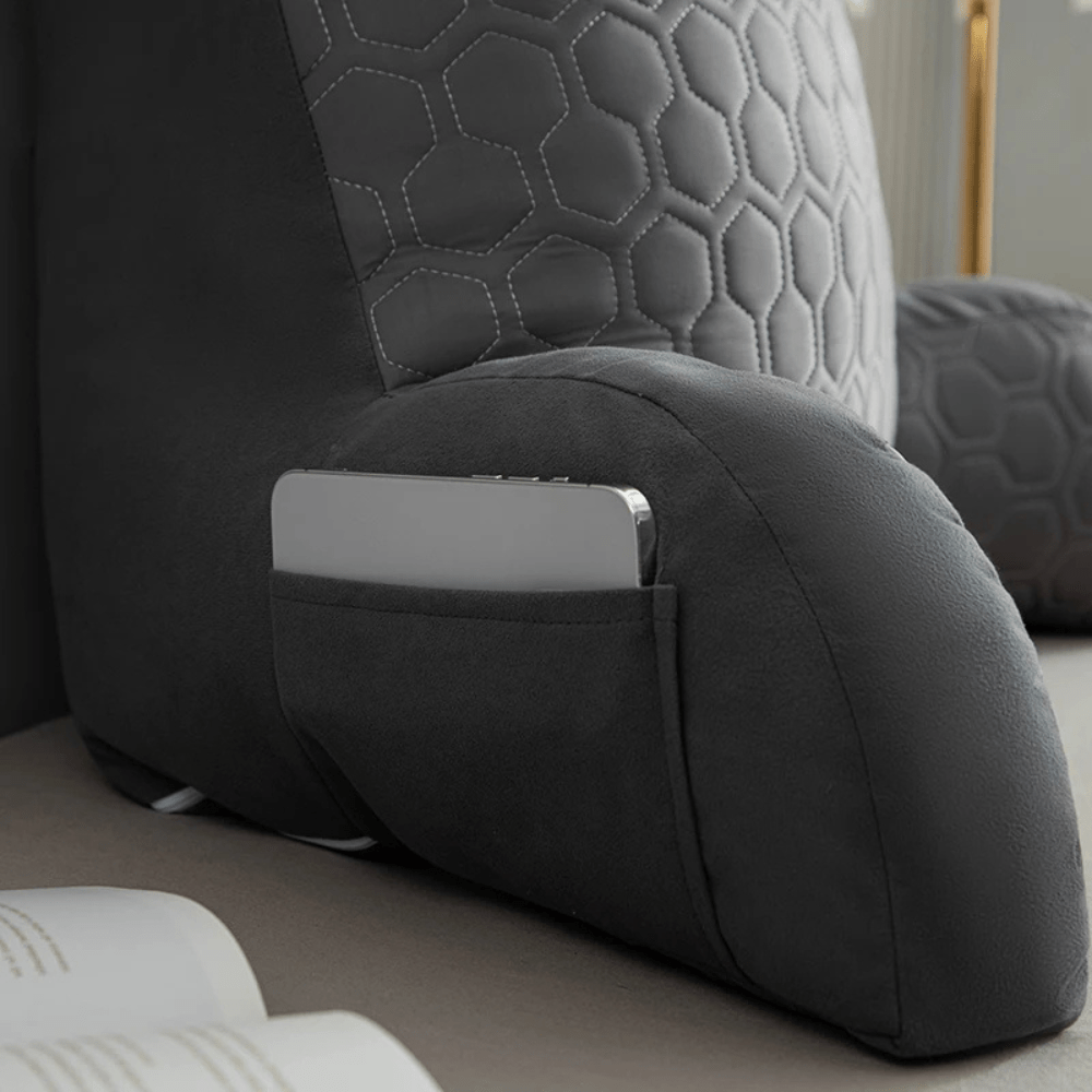 Avtoit | Reading pillow for the bed with armrests