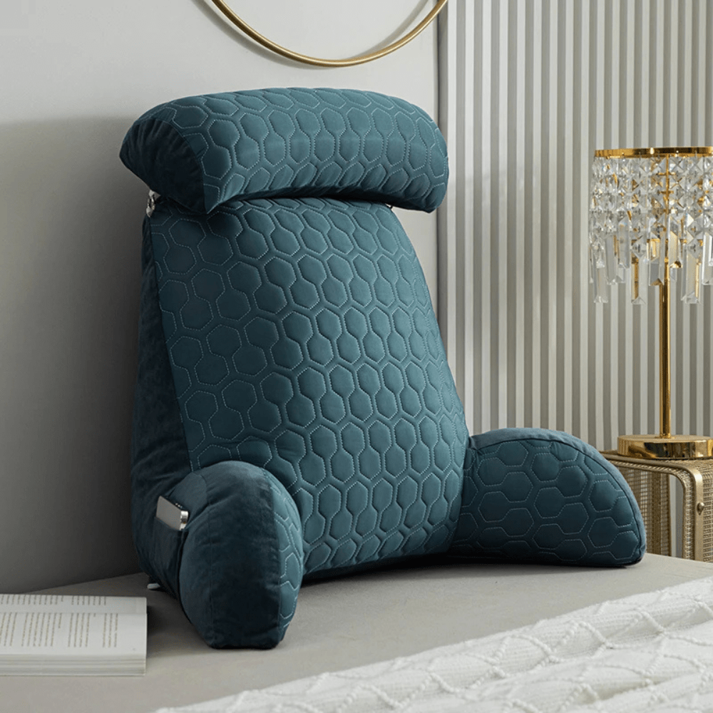 Avtoit | Reading pillow for the bed with armrests