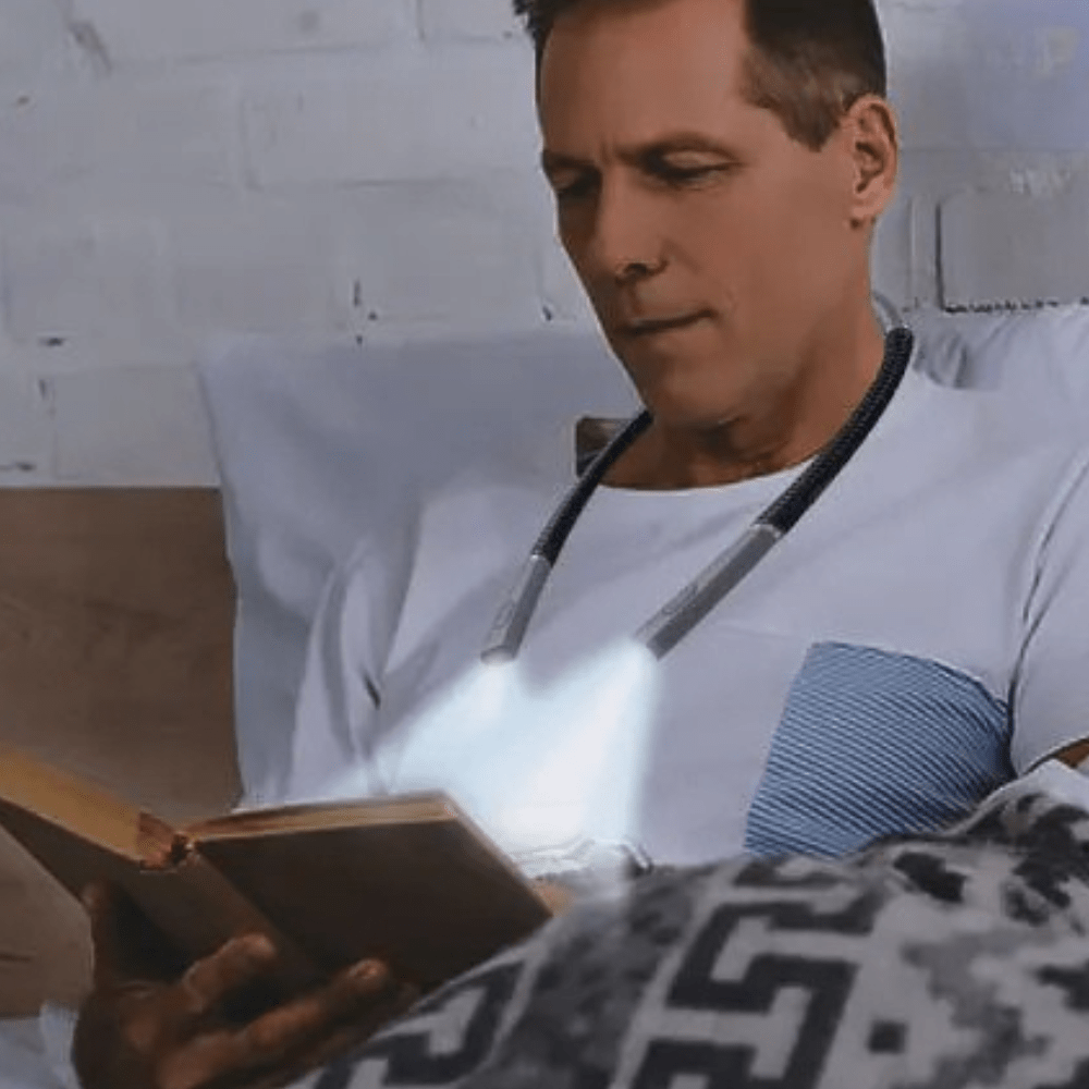 Avtoit | Flexible, rechargeable USB reading lamp for the neck