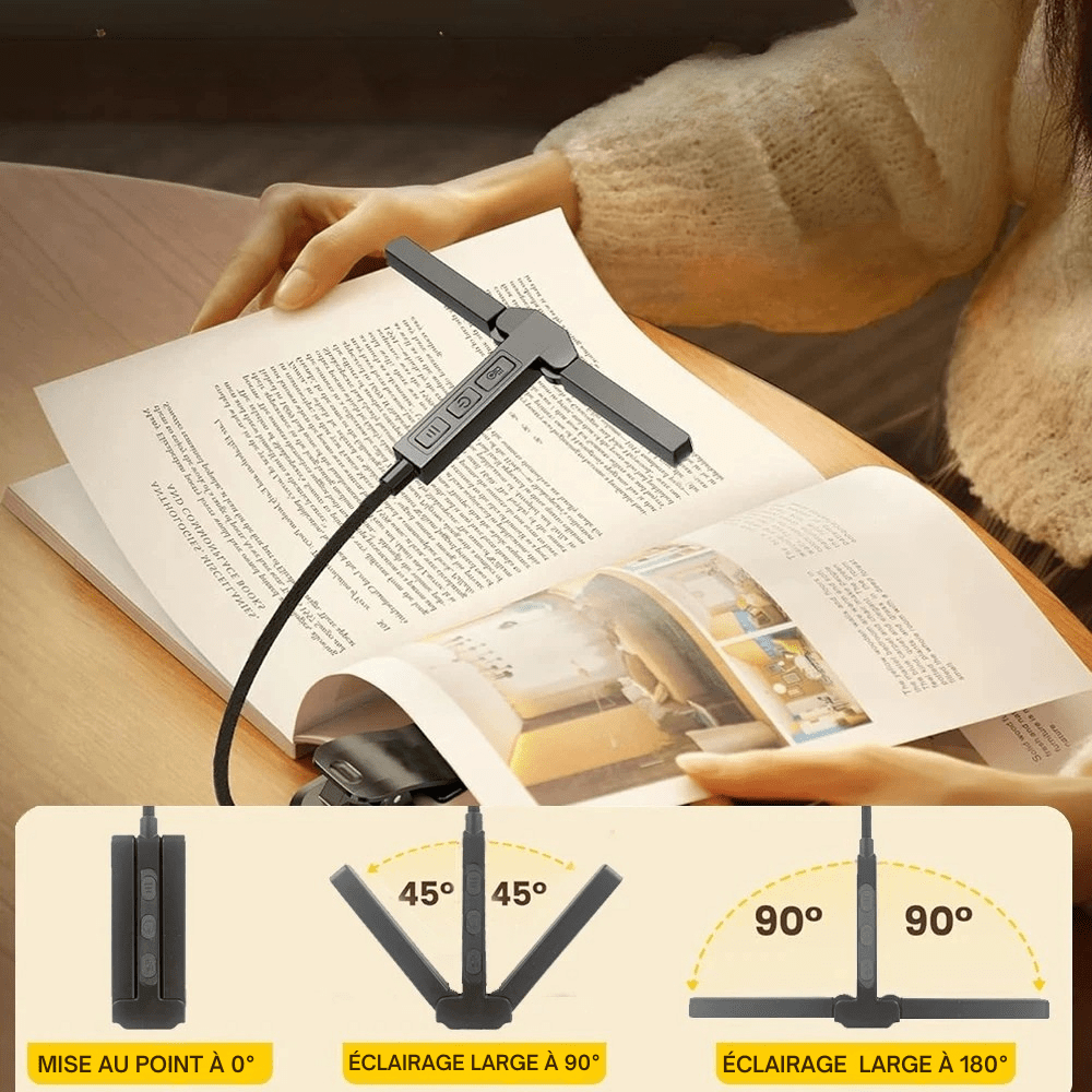 Avtoit | Compact LED Reading Lamp with Battery Indicator