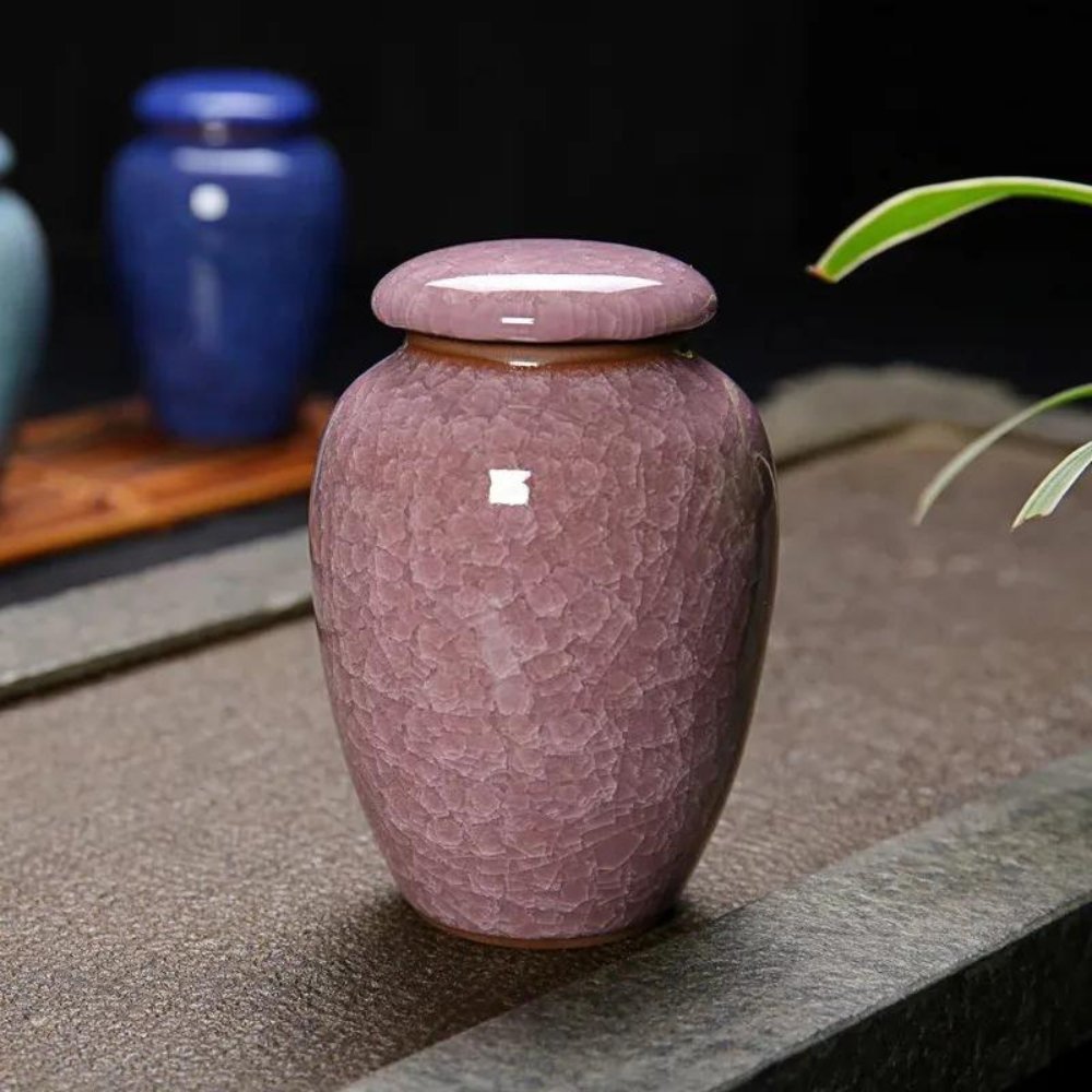 PetElysium •  Hand-Painted Ceramic Pet Urn