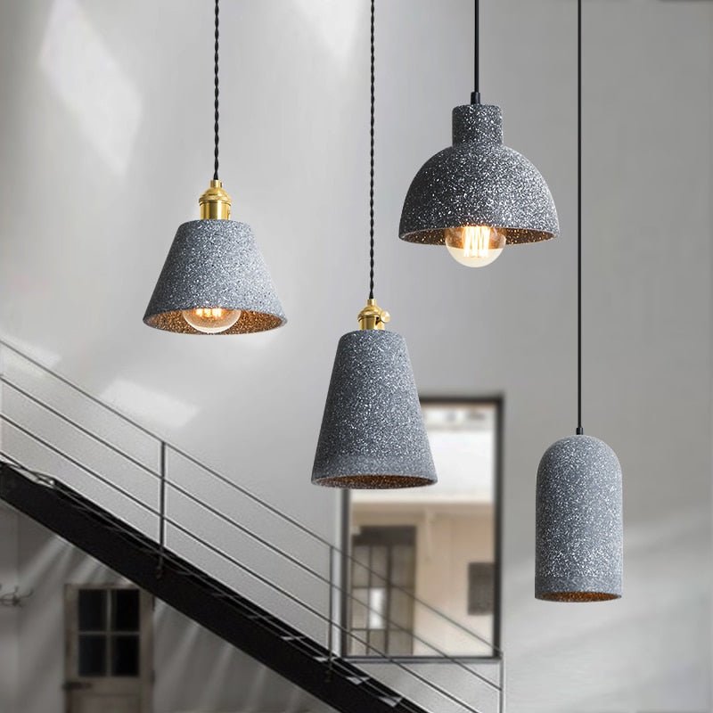 Avtoit | UrbanLume – Modern Cement Hanging Lamp