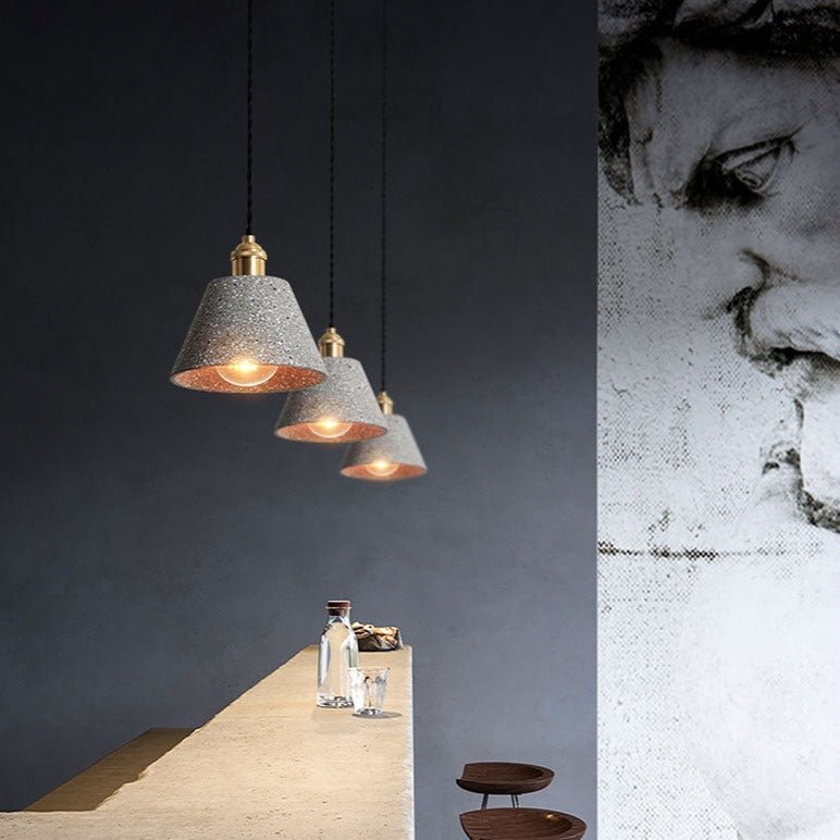 Avtoit | UrbanLume – Modern Cement Hanging Lamp