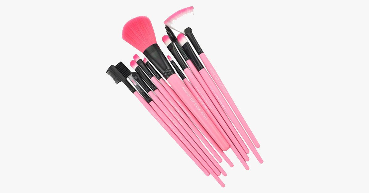 Avtoit | 12-piece Pink Glory Brush Set