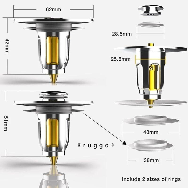 Avtoit | Popup X Clogging Basin Drain